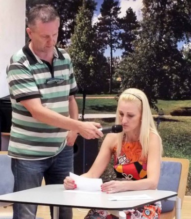Malířka Miška Mondeková Mrvová v nové roli poetky.